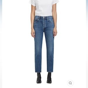 AGOLDE Riley High Rise Straight Crop Jean Size 29